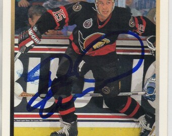 Dave Archibald signed hockey card Upper Deck 93/94 Ottawa Senators
