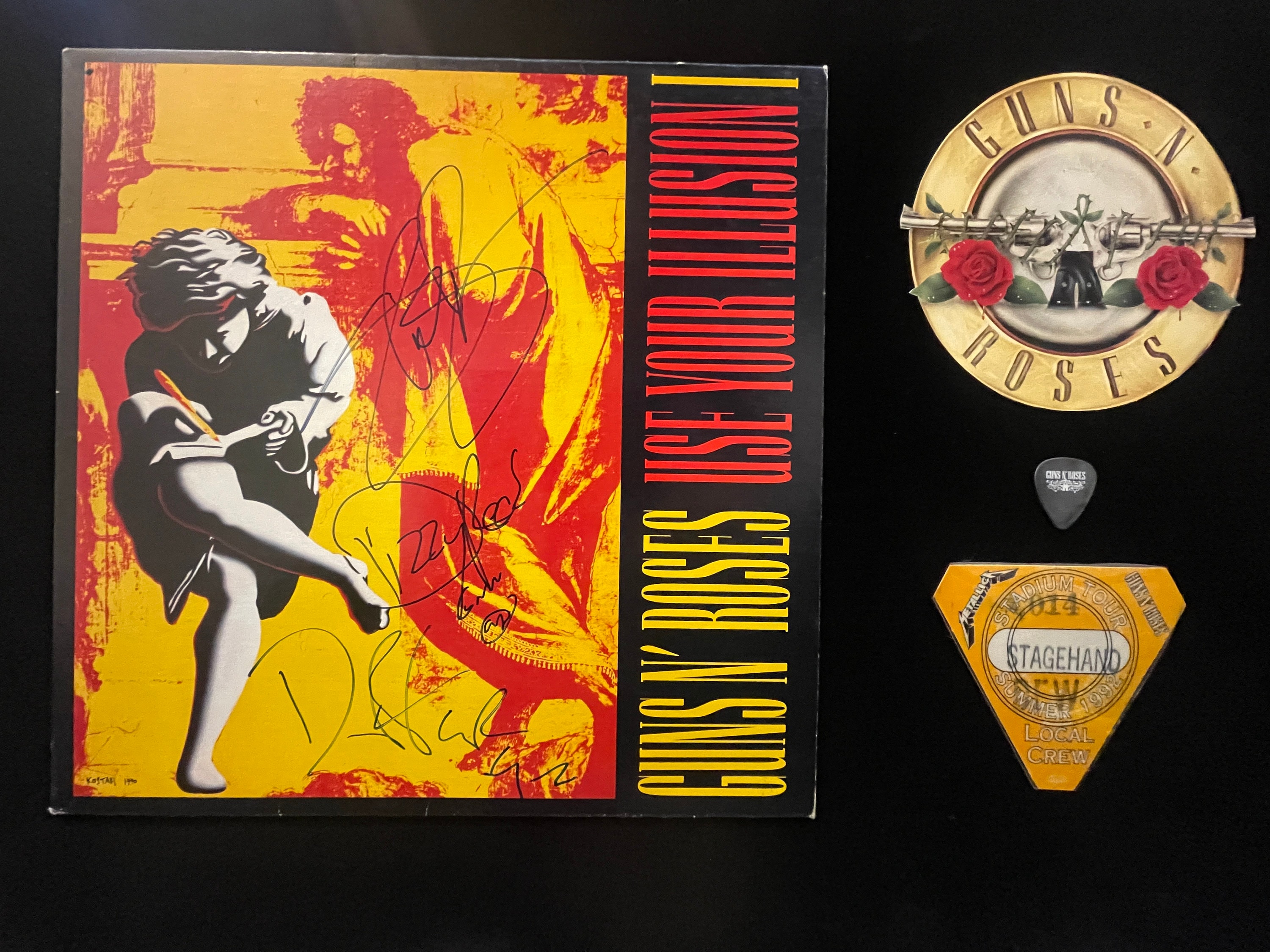 【US 1st Press】Guns N' Roses / Use Your I Guns'N'Roses-Use Your Illusion I 2LP Vinyl | Newbury Comics