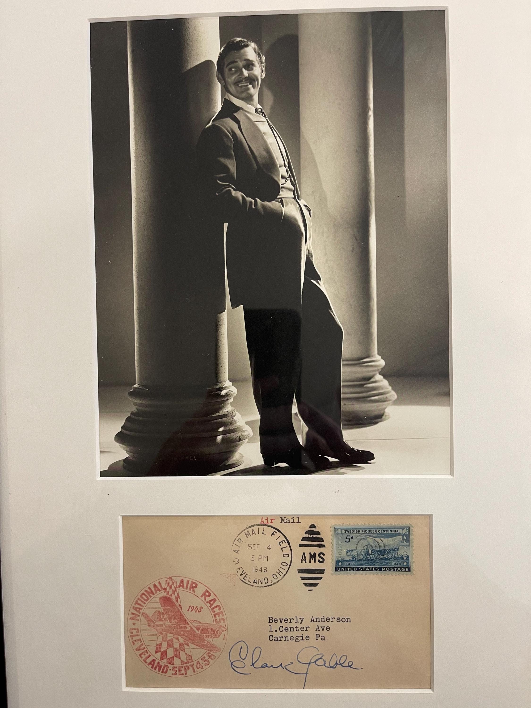 Clark Gable （クラークゲーブル）直筆サイン（鑑定書付き） クラーク