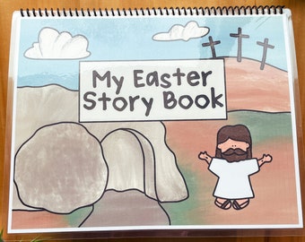 My Easter Story Book - Velcro Activity Book
