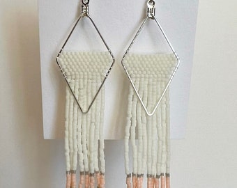 Beaded Fringe Earring