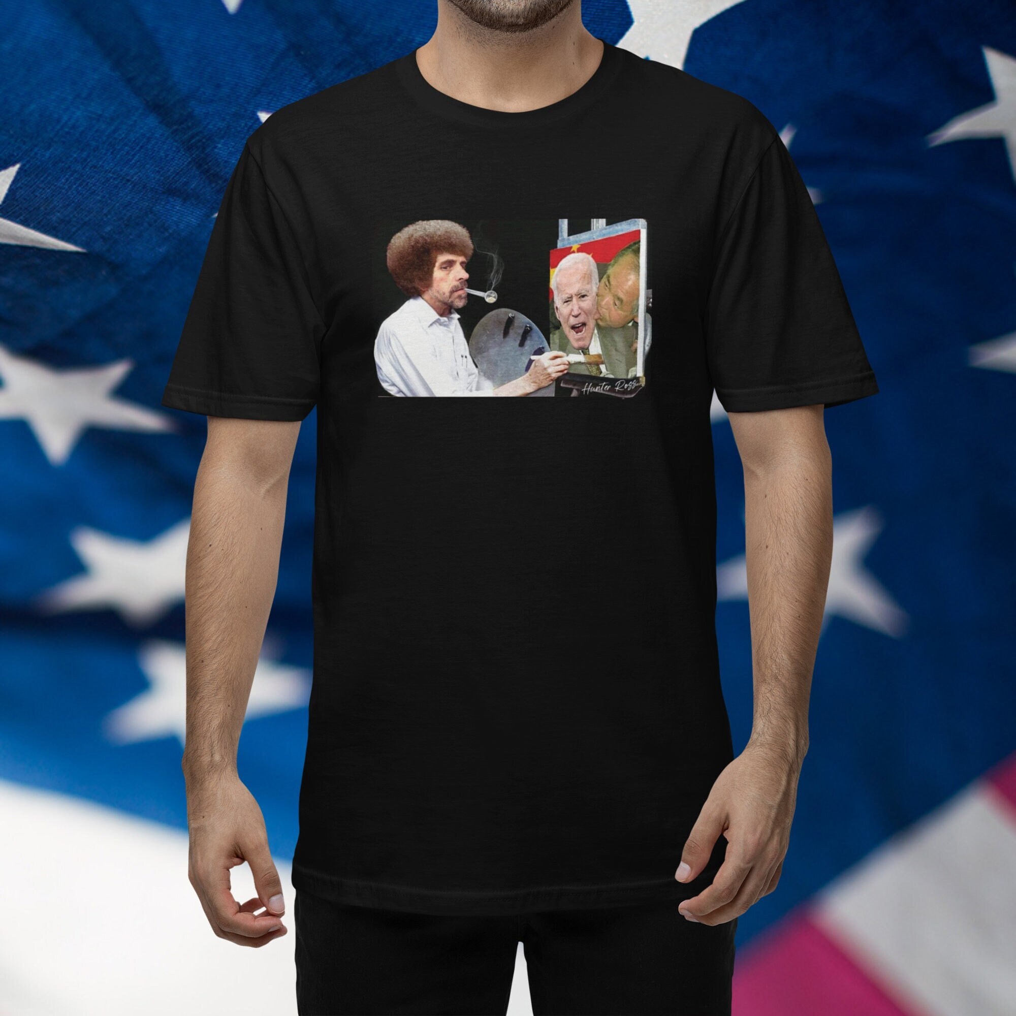 Hunter Biden Shirt Funny FJB Graphic Tee Politically Incorrect Humor ...