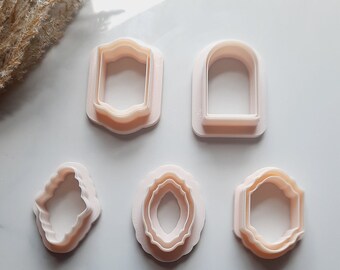 Cutters bundle | basic clay cutters | Polymer Clay Cutters Earring Creations | clay cutter