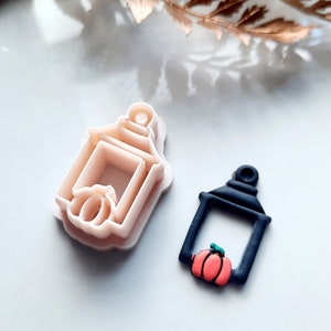 Lantern Polymer Clay Cutters | Halloween clay cutters| Fall Cutters | Clay Cutters | Pumpkin clay cutter | Fall Clay cutters
