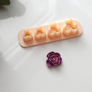 Petal clay cutter, flower clay cutter, Spring polymer clay cutter, leaves clay cutters, summer clay cutters, small leaf clay cutter, cutters