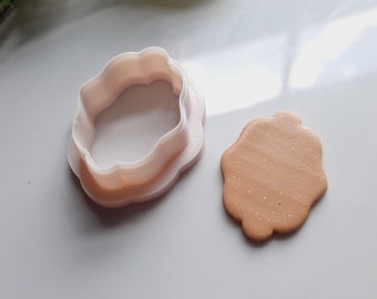 Simple shape polymer clay cutter, basic shapes clay cutters, spring clay cutters, dangle clay cutter, cutters for earrings