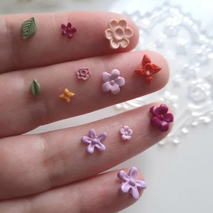 Dollhouse Miniature Clay Flowers 3pcs – iLAND