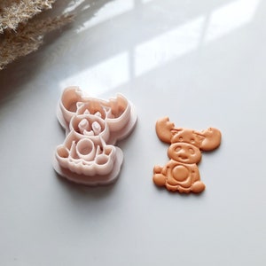 Moose Clay Cutter, national park cutter, animal clay cutters, fall clay cutters, forest clay cutters, spring clay cutters, polymer clay
