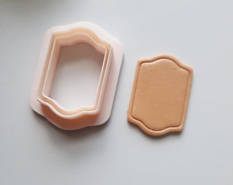 Elegant clay cutter, frame clay cutter, basic shape clay cutter, clay earring cutters. symmetric polymer clay cutters, clay cutters, cutters