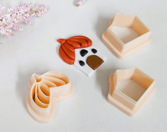 Haunted house Clay Cutters, Halloween polymer clay cutter, Fall Clay cutters, pumpkin clay cutter, spooky clay cutters, earring cutters