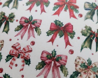 Christmas Transfers sheets for polymer clay