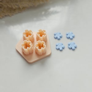 Cluster flower clay cutter, floral clay cutter, Spring polymer clay cutter, flower builder, tiny petal cutter, garden clay cutter, tiny star