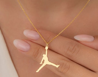 Nike air jordan sneaker necklace pendant stainless steel chain necklace for  men