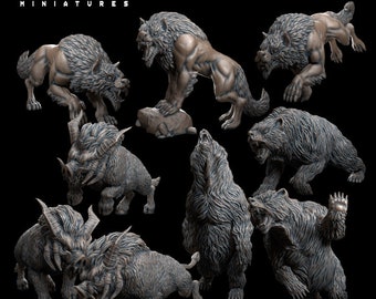 Animal bundle By Tytan troll miniatures