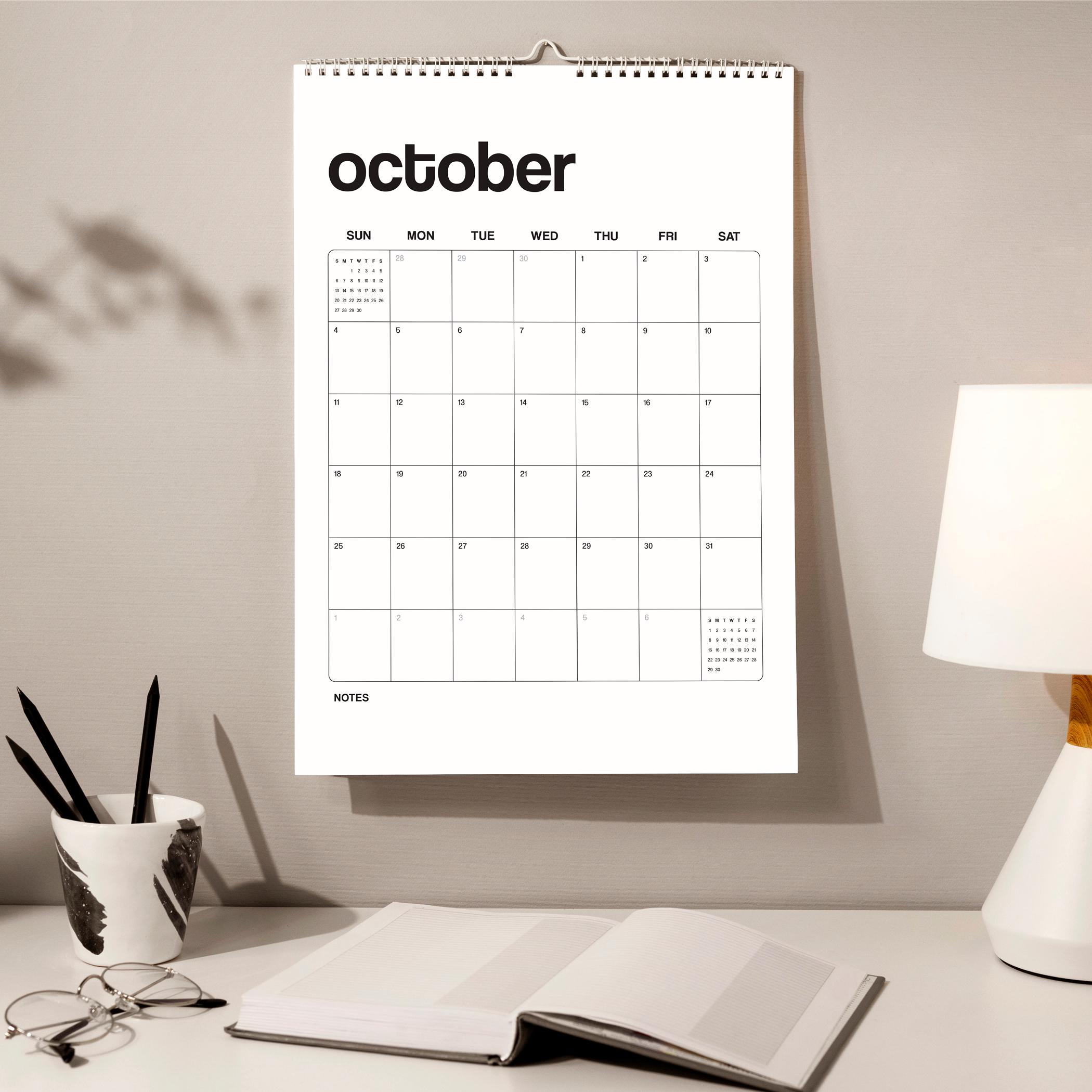 Vintage calendar wall - Etsy 日本