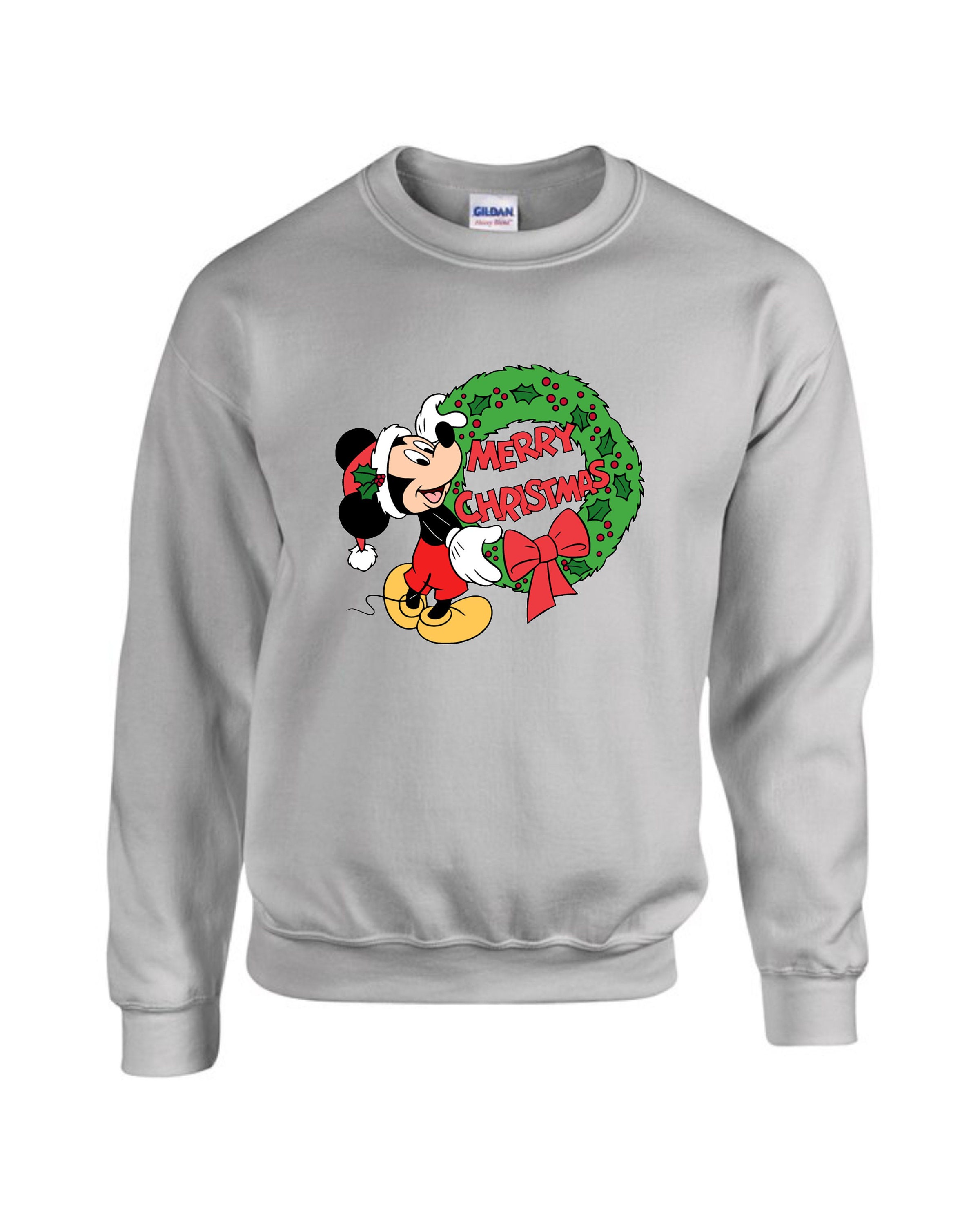 Mickey Mouse Christmas Sweater - Etsy UK