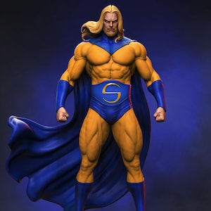 Sentry Figure (Fan-Art) | Gift idea, unpainted, collectible | 8k Print