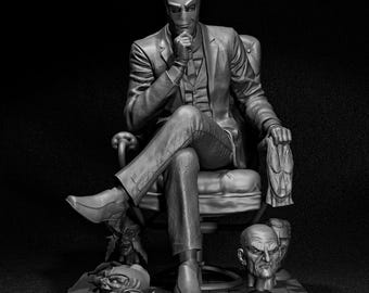 Chameleon Figure (Fan-Art) | Gift idea, unpainted, collectible | 12k Print