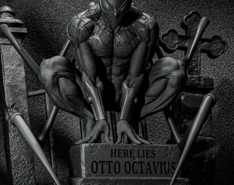 Superior Spider-Man | Fan Art Resin Figure | Unpainted or Painted | Made to Order