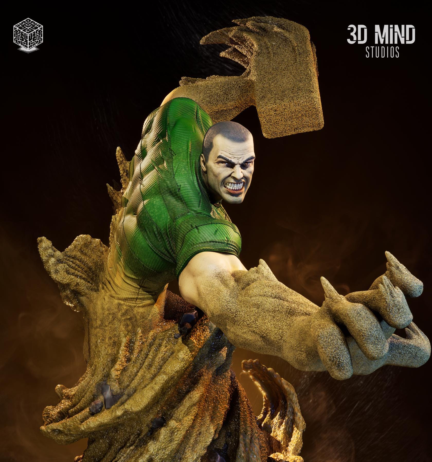 Sandman Figure (fan-art) | Gift Idea, Unpainted, Collectible | 12k