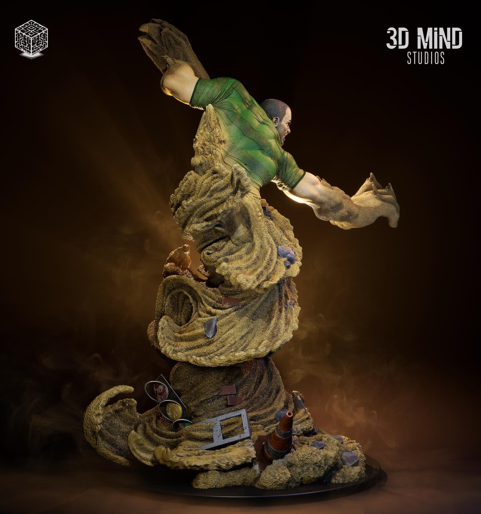 Sandman Figure (fan-art) | Gift Idea, Unpainted, Collectible | 12k