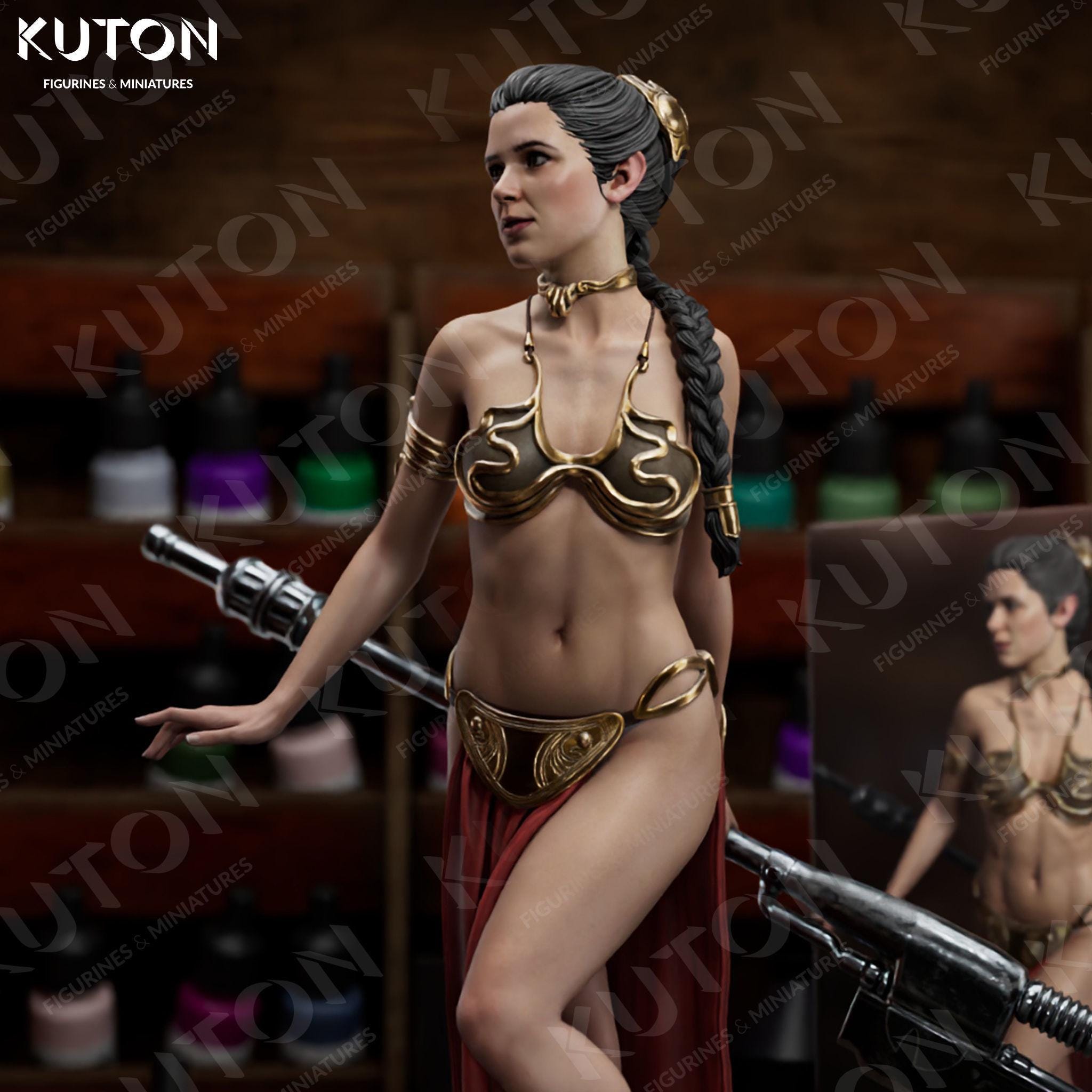 Slave Leia Statue - Etsy Slave Leia Statue - Etsy