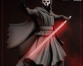 Darth Nihilus (fanart) | Cadeau-idee, ongeverfd, verzamelobject | 12k afdruk