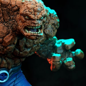 The Thing figure (Fan-Art) | Gift idea, unpainted, collectible | 8k Print