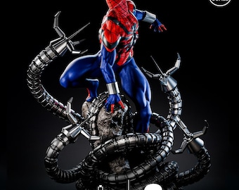 Ben Reilly Spider-Man | Fan Art Resin Figure | Unpainted or Painted | Made to Order