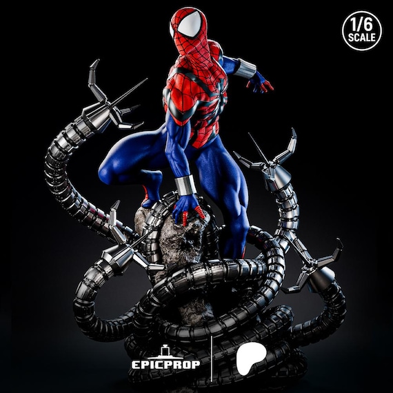 Ben Reilly Spider-man | Fan Art Resin Figure | Unpainted or