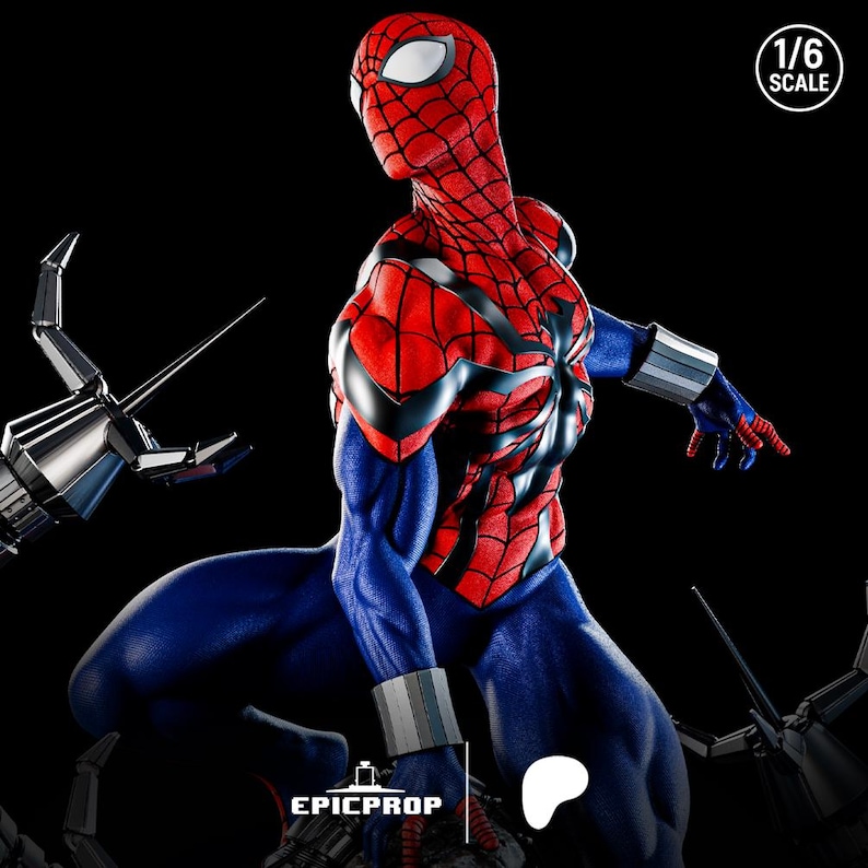 Ben Riley Fan Designs Buy Ben Reilly Spider-man | Fan Art Resin Figure | Unpainted or Painted ...