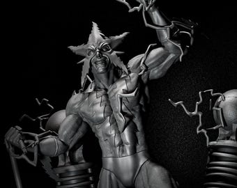 Electro Figure (Fan-Art) | Gift idea, unpainted, collectible | 12k Print