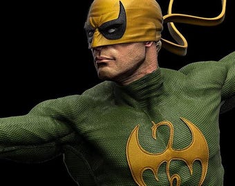 Iron Fist | Fan Art Resin Figure | Unpainted or Painted | Made to Order