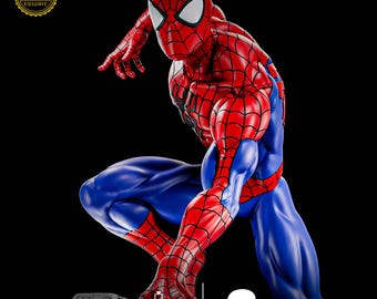 Spider-Man Figure | Fan Art Resin Figure | Unpainted or Painted | Made to Order