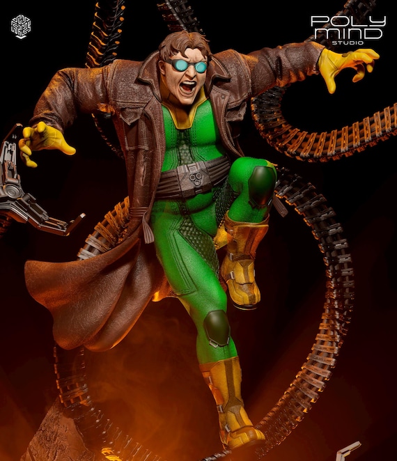 OCTOPUS MAN 1/12スケールフィギュア ドクターオクトパス風 ドクター・オクトパス フィギュア（ファンアート）｜ギフトアイデア