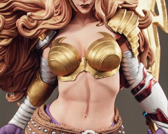 Angela Figure (Fan-Art) | Gift idea, unpainted, collectible | 12k Print