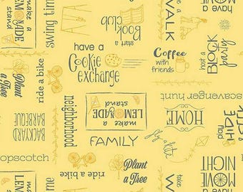 Be My Neighbor - Words - Pale Yellow