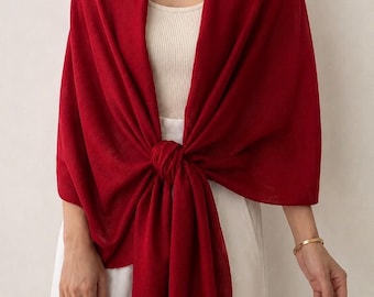 Handmade Himalayan Scarf | Lightweight All-Season Wrap | Ethically Made in Nepal | Gender Neutral
