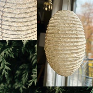 Handmade Lokta paper lamp shade with gold motifs and bamboo frame – eco-friendly Japanese-style lighting. Cylindric Pendant in Small variation paper lantern – Asian-inspired handcrafted light. Hanging Handmade Nepalese Lokta Paper Lamp Shade with Bamboo Frame - Sustainable, Durable, Lightweight. Minimalist Asian-Inspired Design. Embossed Petals. Gold Motifs. Perfect for Home Décor. Unique Shapes: Cylindrical, Abstract, Accordion Hexagon, Globe.