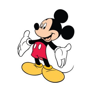 Mickey Mouse SVG Cut File color