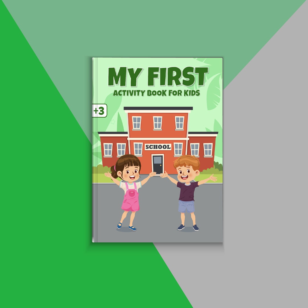Activity Book for Kids - Etsy