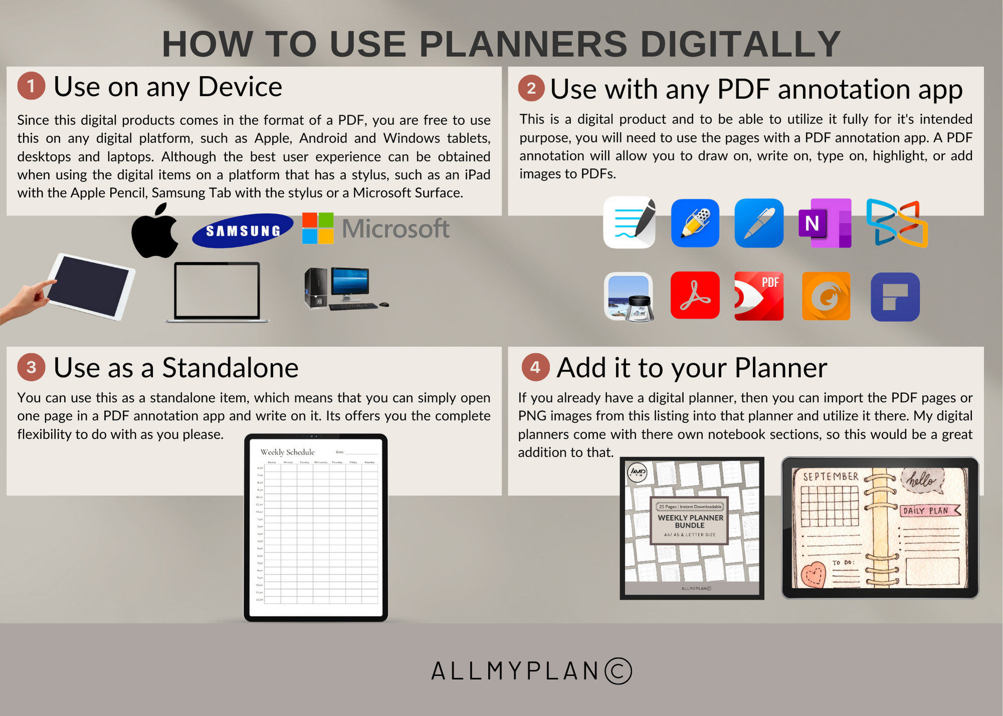 Weekly Half Hour Schedule | Weekly Planner: 5am-11pm |sun/mon Start | A4/a5/letter Size ...