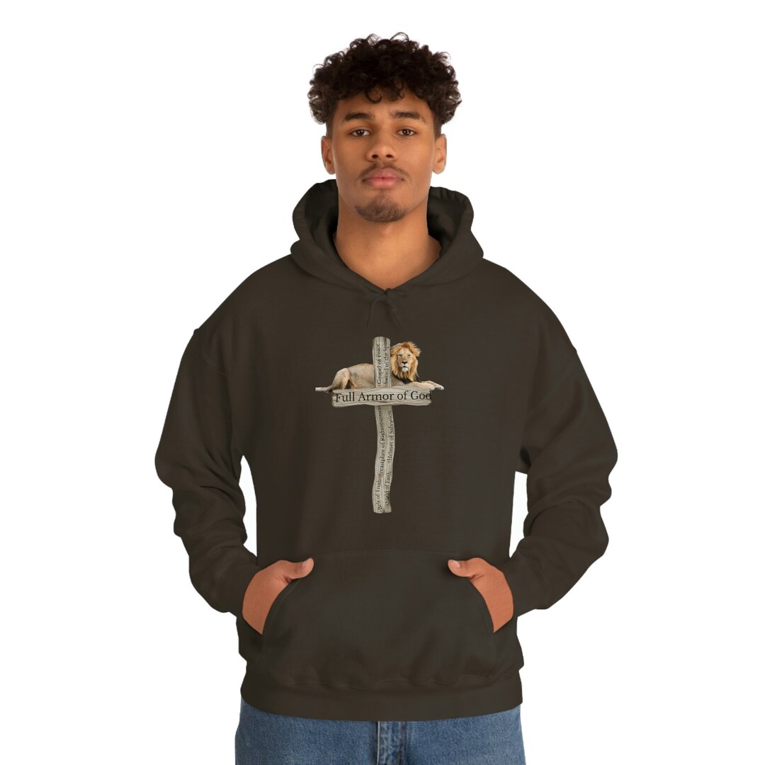 Full Armor of God Hoodie Unisex Heavy Blend Hooded Sweatshirt Etsy