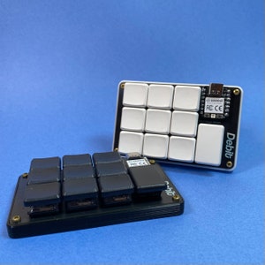 デビット カード Macropad - デジタル アート、デザイン、データ入力、コーディング、ゲーム用のプログラム可能なホットスワップ メカニカル キーボード (QMK/VIAL)
