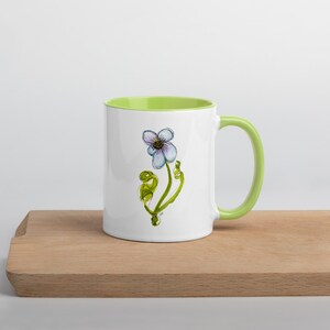 Blue Flower Mug