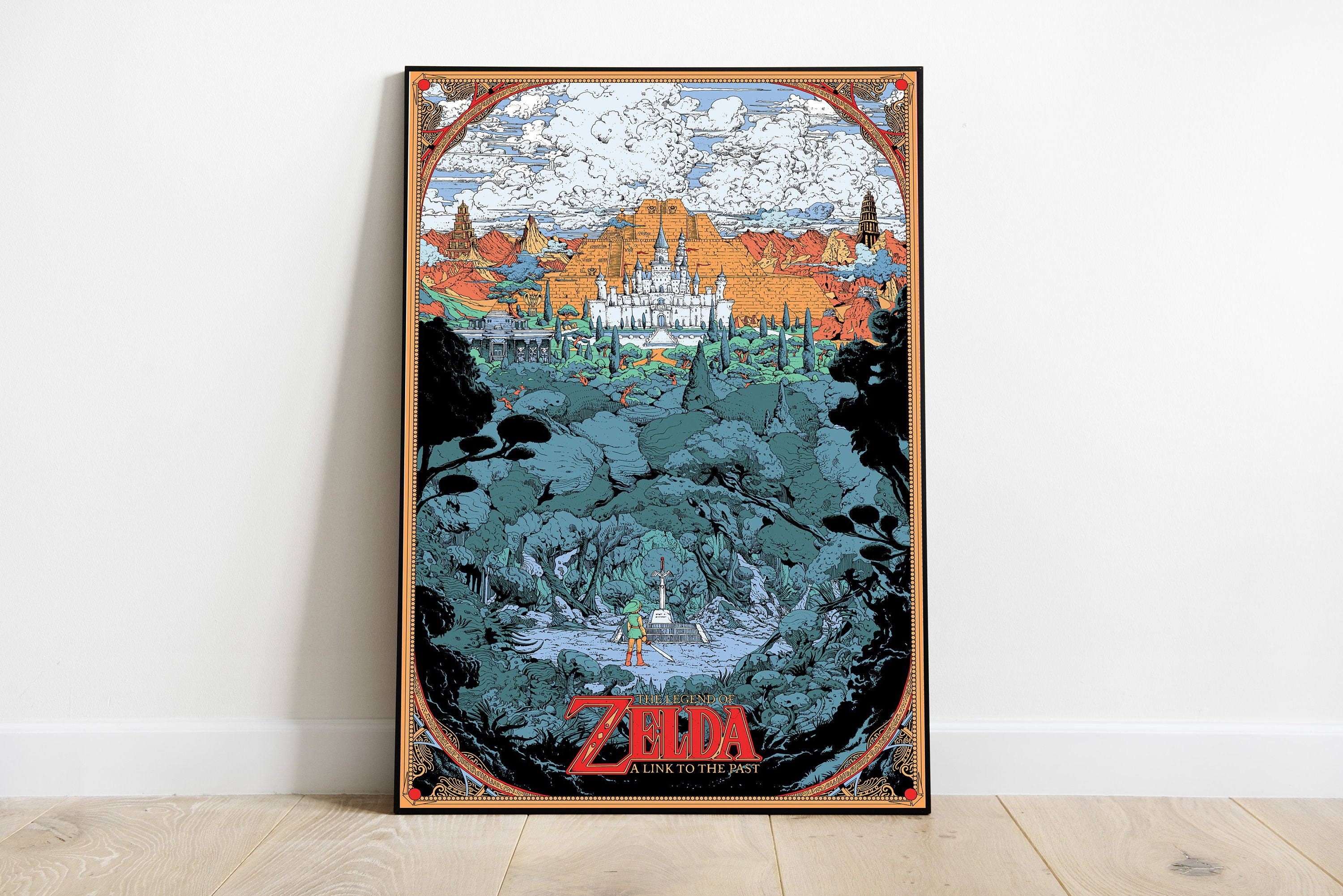  Zelda Poster - Zelda Songs of the Ocarina - Tears of the  Kingdom - 11 x 17 Framed Poster Wall Art, Ideal for Home Decor, Room Decor  & Living Room Decor: Posters & Prints