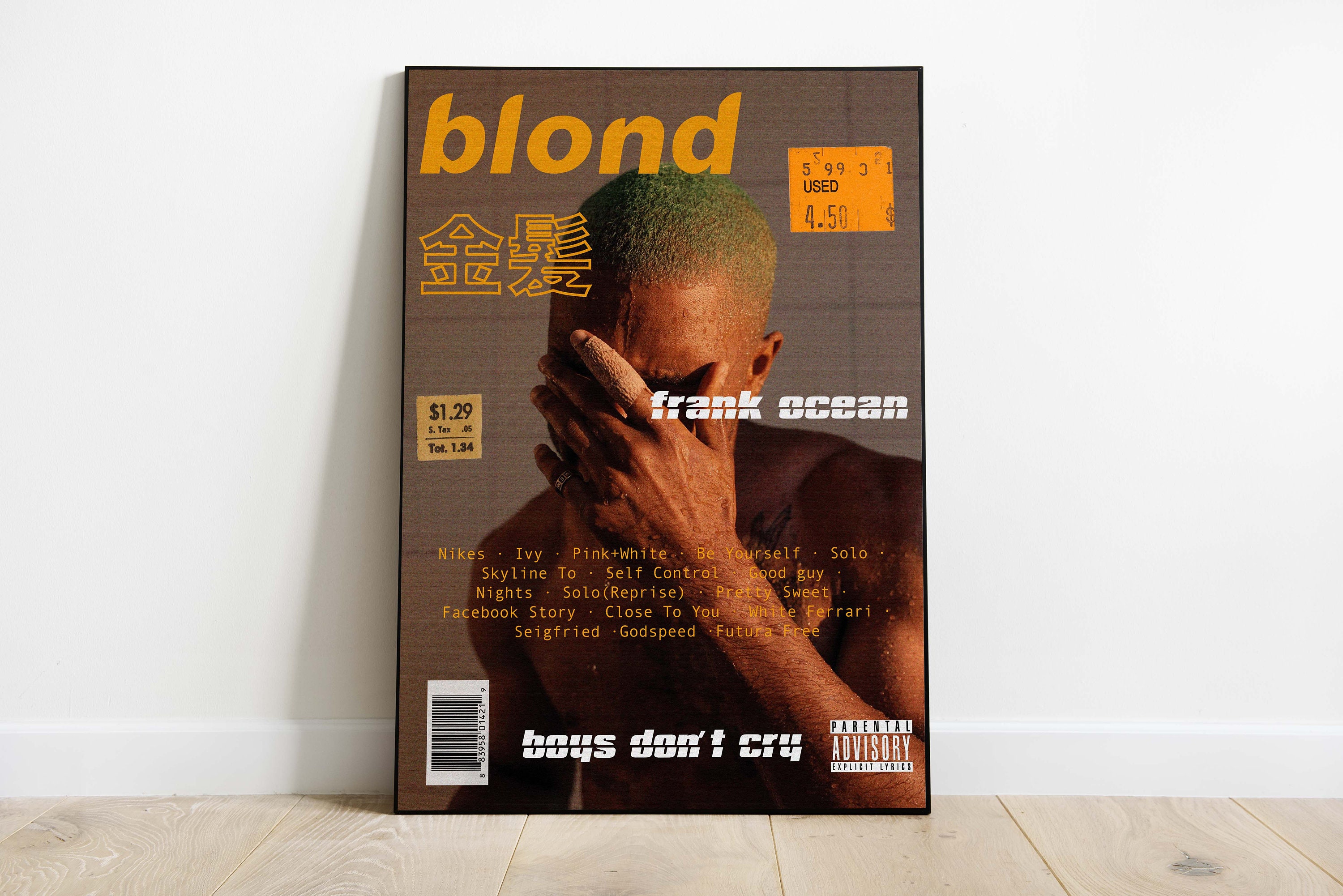 Discover Frank Ocean Poster | Frank Ocean | Blond Poster