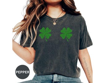 Shamrock Fun Shirt, Irish Pride For Women, St. Patrick's Day, Gift for Friend, Celebrate, Gift for Sister, the friend gift, the Sister gift