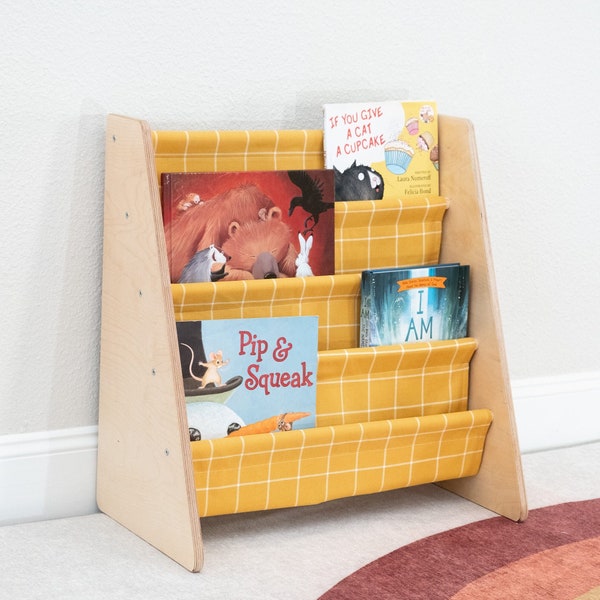 Modern Bookshelf Etsy