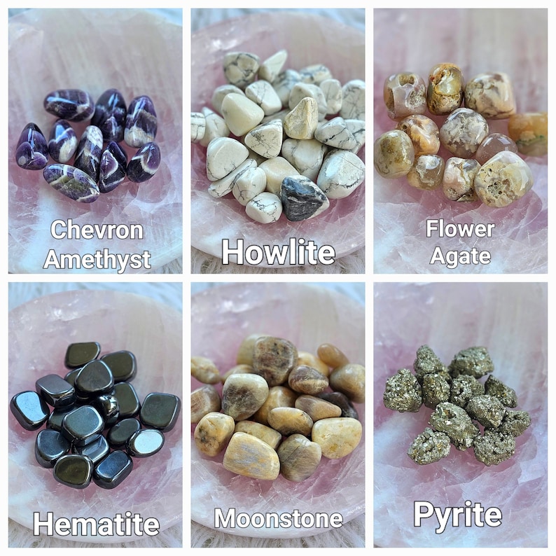 Tumbled Stones / Sold Individually / Pick Your Own Authentic Polished ...